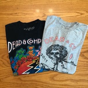 Grateful Dead/Dead & Co tees (great condition!)